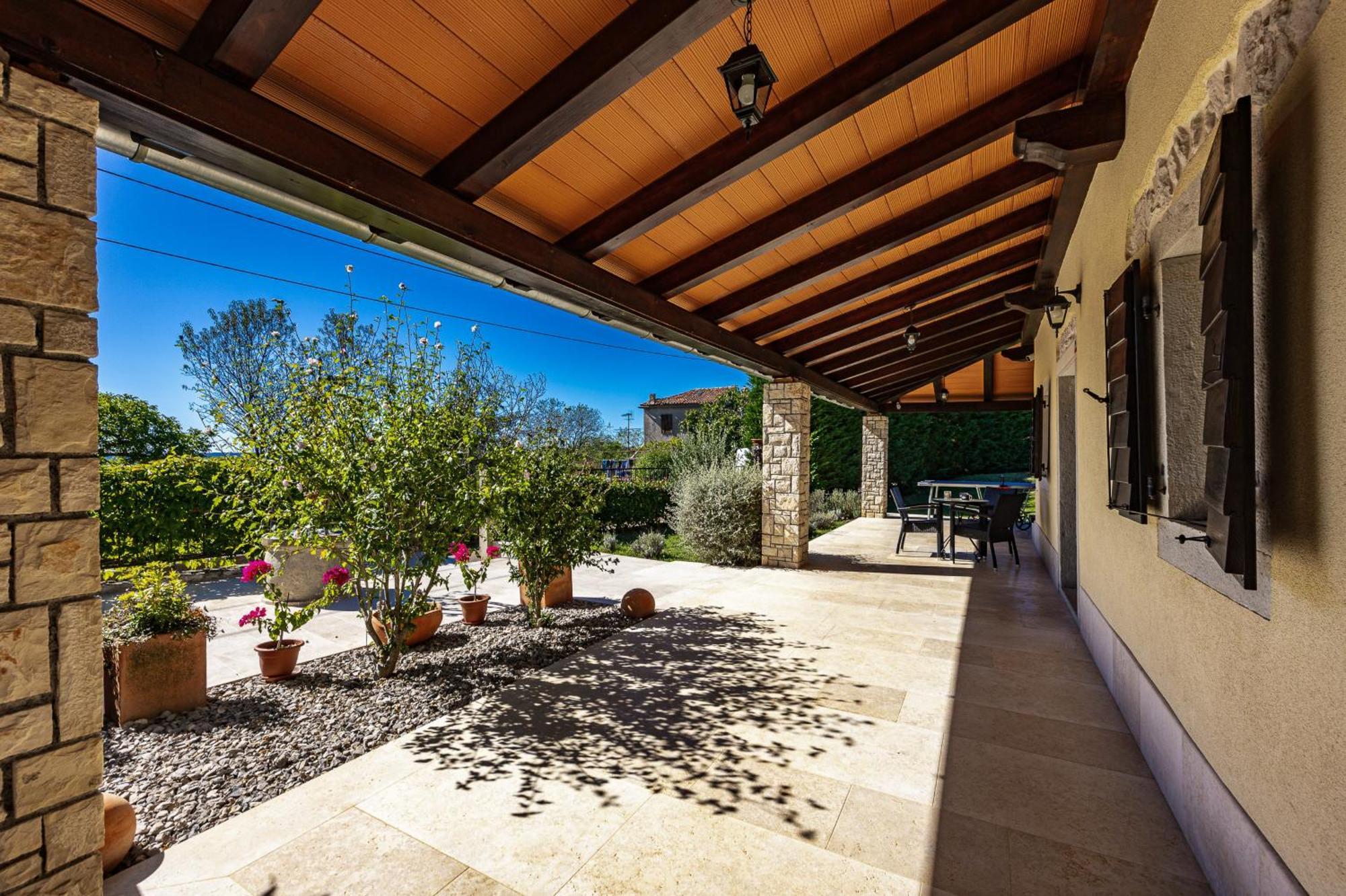Charming Villa Antoana For Families And Kids In Labin - Rabac With Children Playground & Private Pool Eksteriør billede