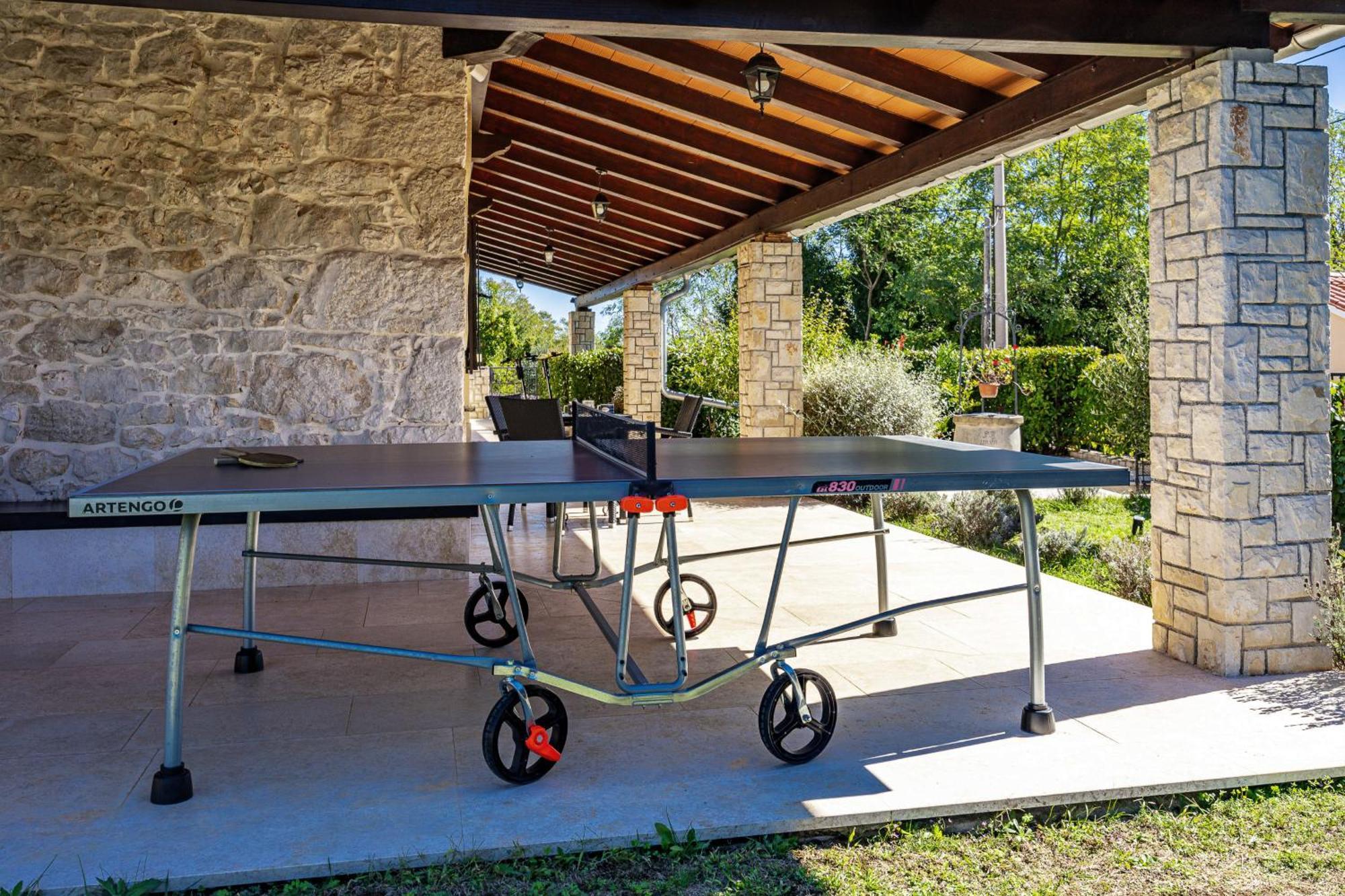Charming Villa Antoana For Families And Kids In Labin - Rabac With Children Playground & Private Pool Eksteriør billede