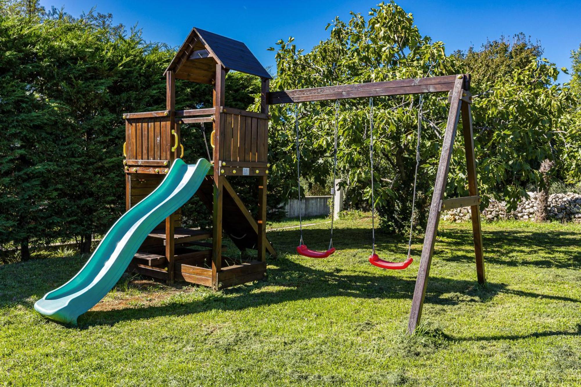 Charming Villa Antoana For Families And Kids In Labin - Rabac With Children Playground & Private Pool Eksteriør billede